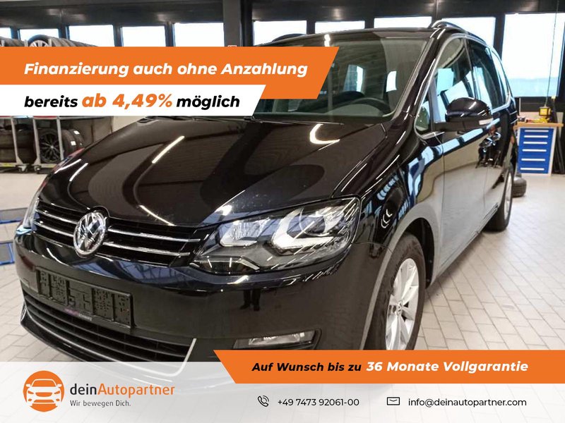 Volkswagen Sharan Comfortline BMT/Start-Stopp 7 Sitzer Xenon Navi AHK RFK ACC