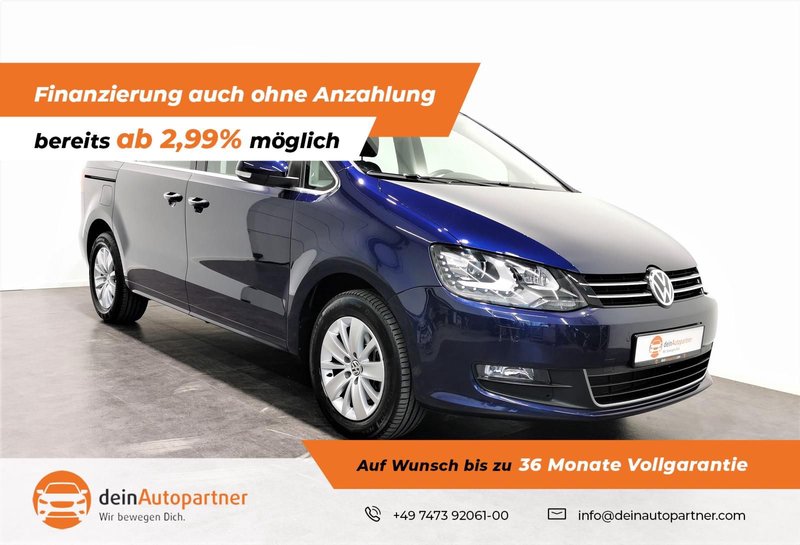 Volkswagen Sharan 2.0 TDI 7 Sitze Pano Rfk ACC AHK Xenon