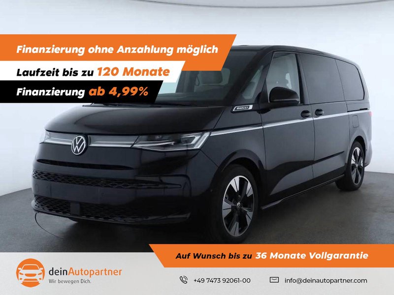 Volkswagen T7 Multivan/Style eHybrid lang 4MOTION AHK/RFK/NAVI/LEDER/DIGITAL COCKPIT/HEAD UP/SOUND SYSTEM AHK/RFK/NAVI/DIGITAL
