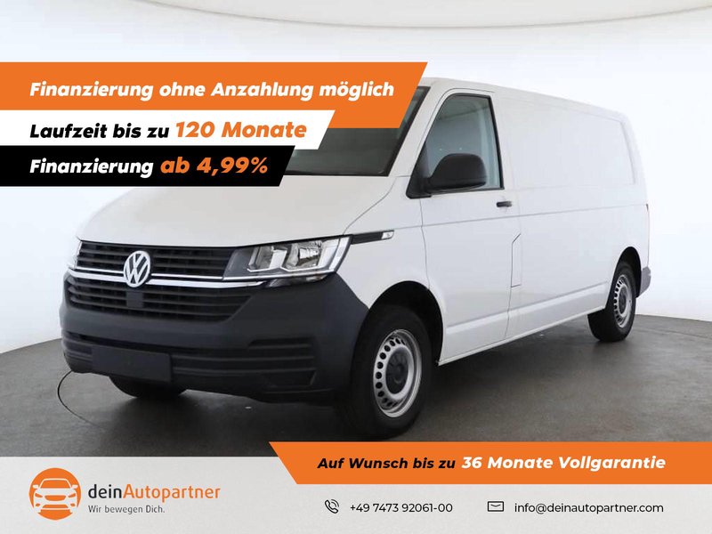 Volkswagen T6.1 Transporter ABT e Kasten LR DSG Klima AHK Grid RFK