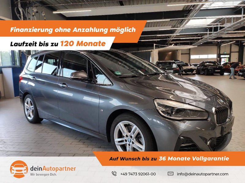 BMW 218 d GT xDrive M sport 7 Sitze/AHK/LED/LEDER