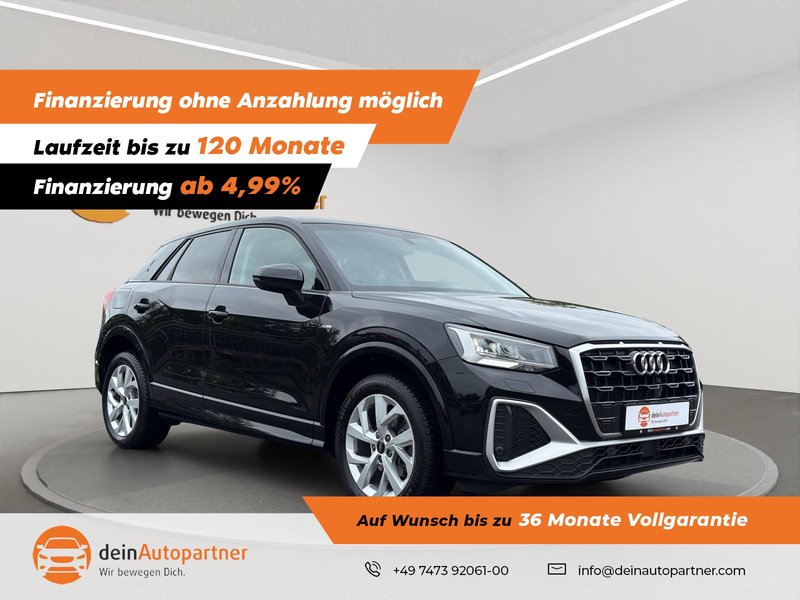 Audi Q2 35 TFSI S line LED/RFK/SHZ/PDC/TEMPOMAT