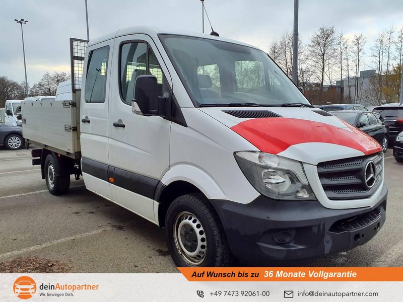Mercedes-Benz Sprinter II 314 CDI Pritsche DoKa Kipper /LEDER/STHZ/KLIMA/