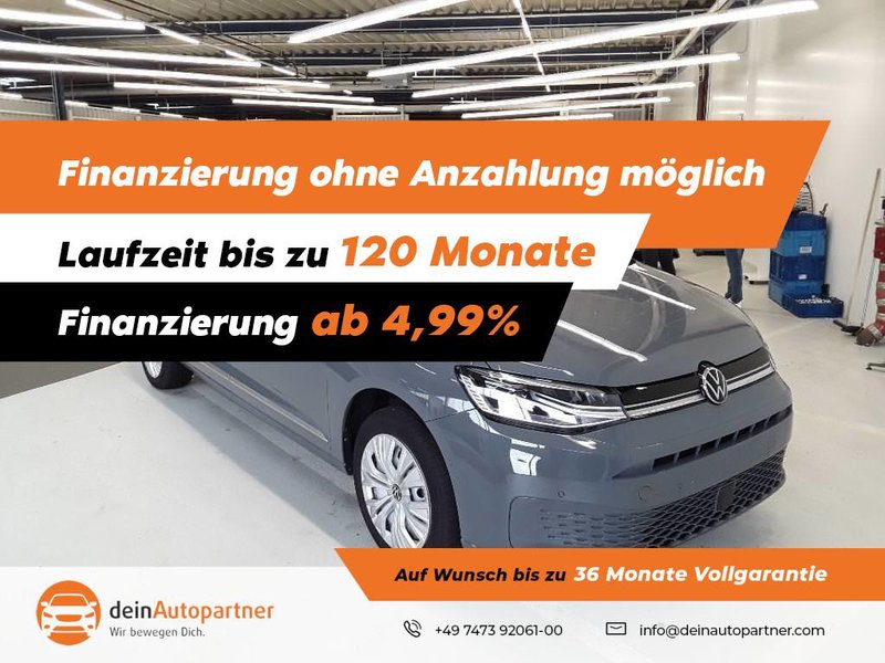 Volkswagen Caddy Maxi STYLE 1,5 TSI eHybrid DSG 7 SITZE/ LEDER/NAVI/AHK/RFK/AHK/LED