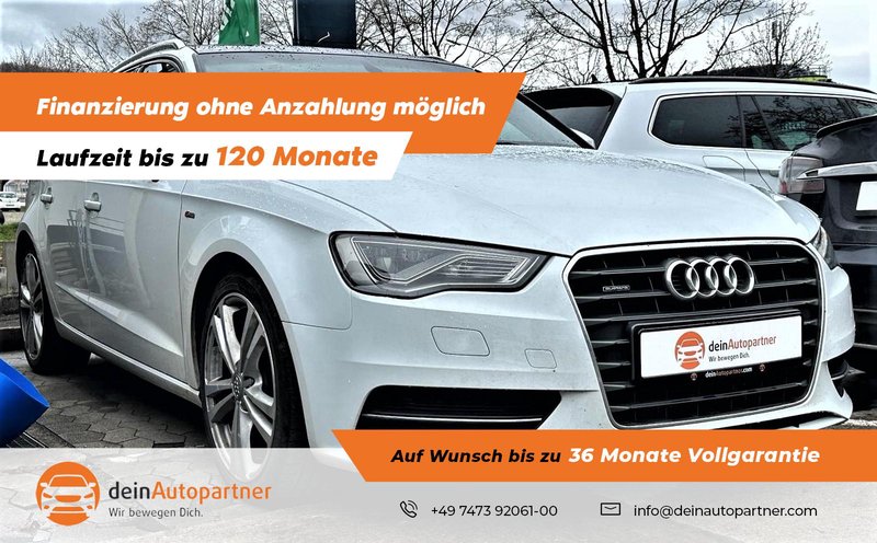 Audi A3 Sportback S line quattro NAVI/AHK/LEDER/PANO