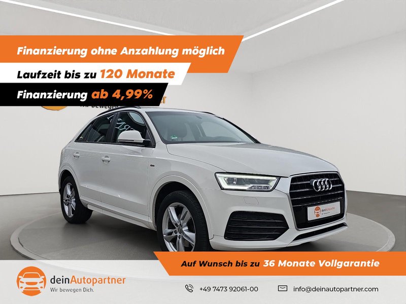 Audi Q3 1.4 TFSI S Line Sitzheizung LED Komfort Paket
