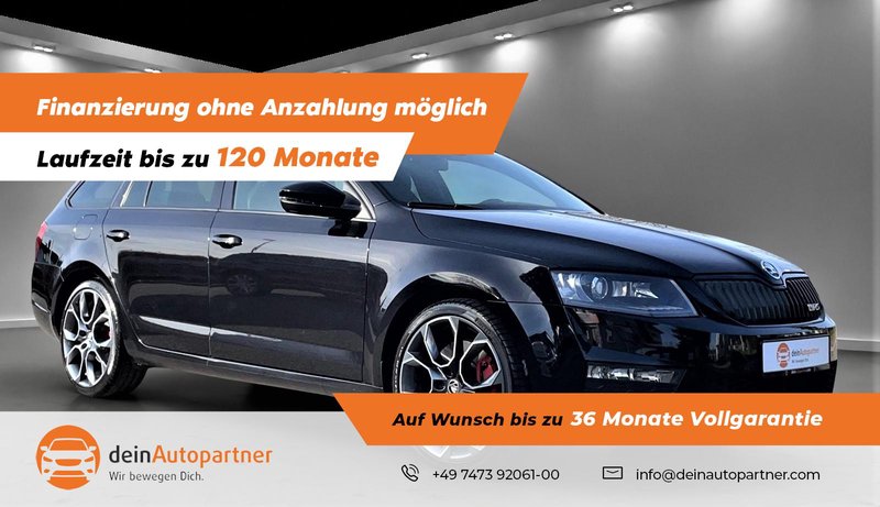 Skoda Octavia Combi 2.0 TSI RS Leder Navi Pano AHK Rfk Keyless