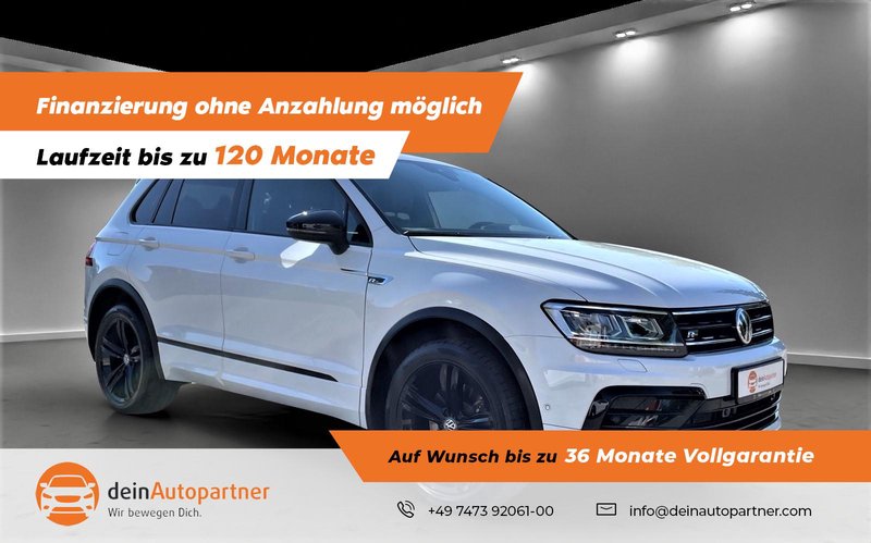 Volkswagen Tiguan Highline 2.0 TDI 4M R Line Black Style AHK Navi