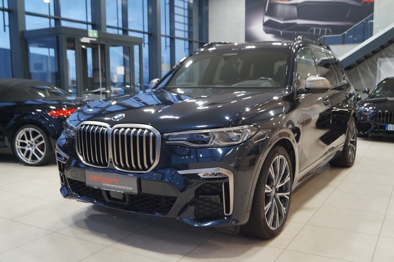 BMW X7 M 50d Laser|Pano|HUD|AHK|Gestik|B&W|22"|7 Sitz