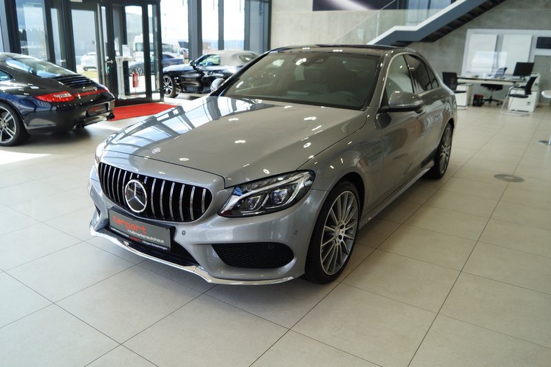 Mercedes-Benz C 200 CGI AMG PANO DISTR. LED BURM.