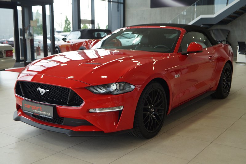 Ford Mustang GT 5.0 V8 Cabrio 1HAND|Unfallfrei|Deutsch.