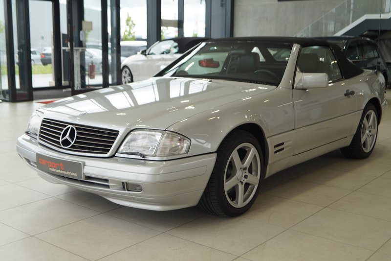 Mercedes-Benz SL 320 DEUTSCHES FZG KLIMA SCHECKHEFT ORIGINAL