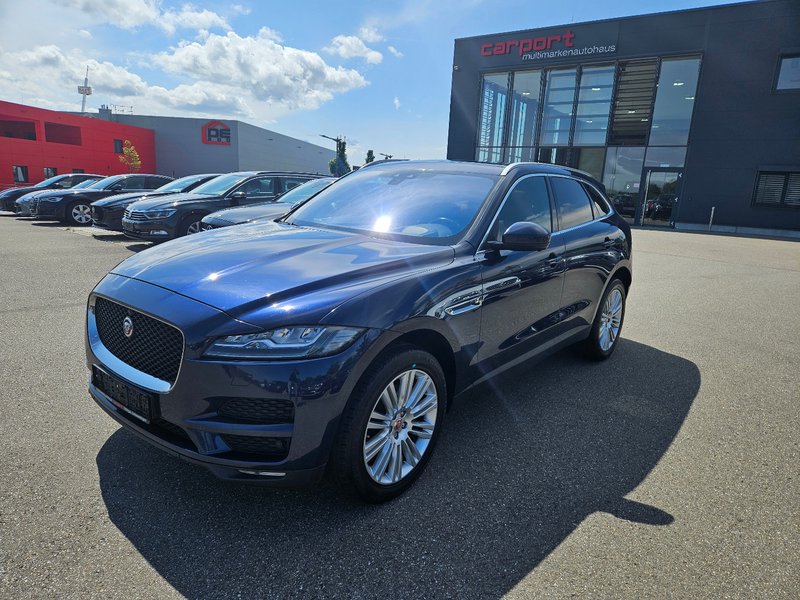 Jaguar F-PACE Portfolio AWD Pano|HUD|LED|360°|MERIDIAN
