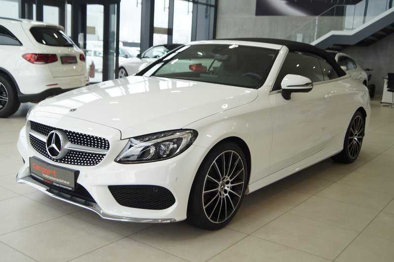 Mercedes-Benz C 180 cabrio AMG LED BURMESTER SHZ KAM AIRSCARF