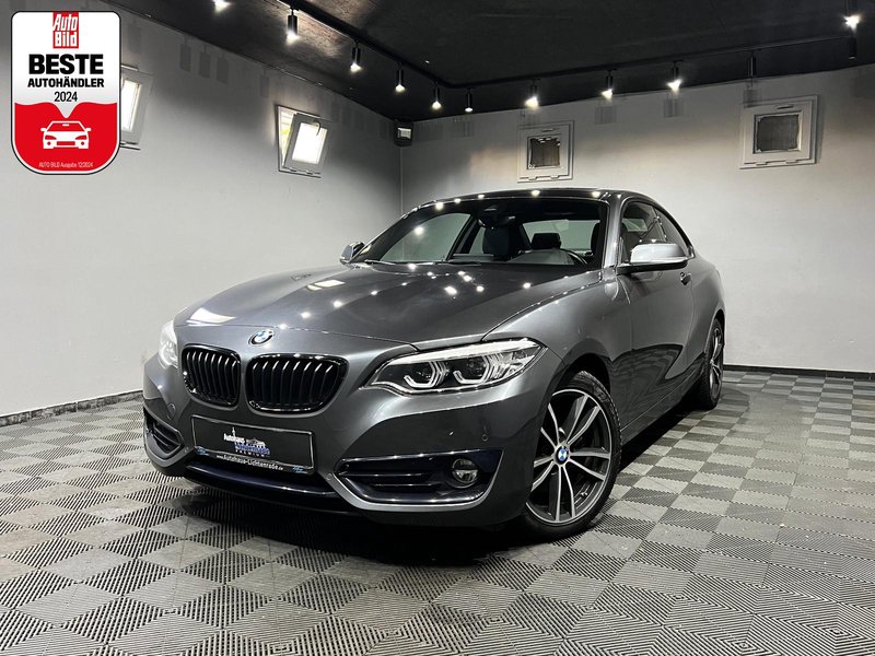 BMW 220 i Sport Line|AUTOM|E.GSHD|LEDER|LED|NAVI|LM FELGEN