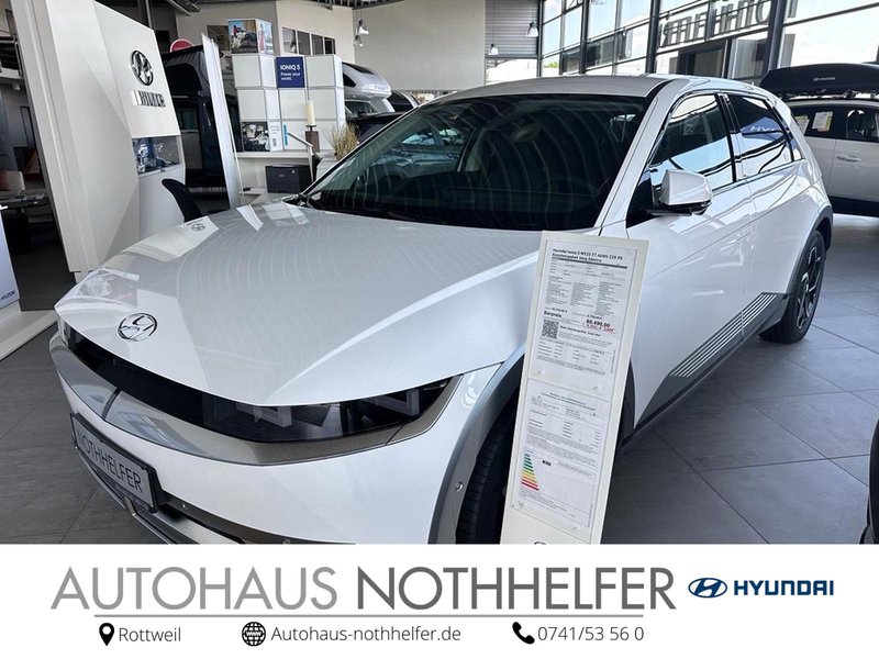Hyundai Ioniq 5/ 77,4 kWh/ 229 PS/ UNIQ-Paket/ Assistenz-Paket/ Apple CarPlay/ Lenkradheizung