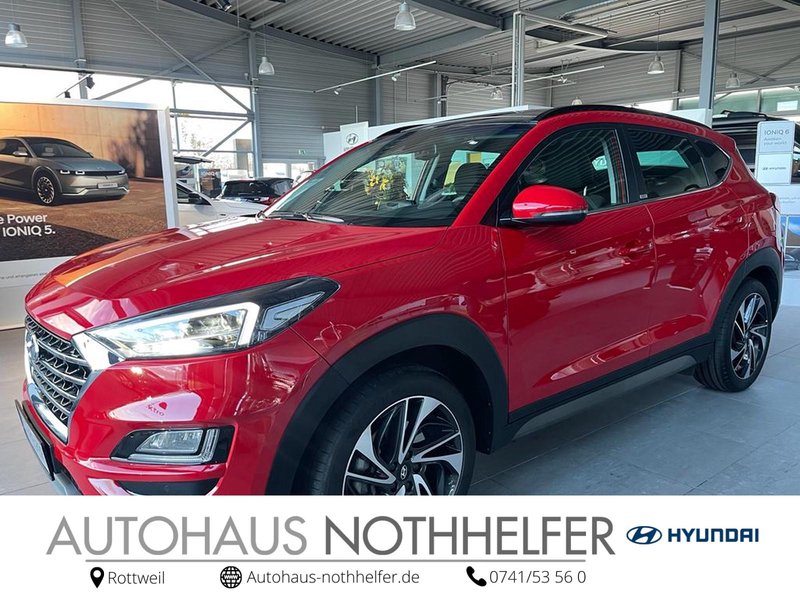 Hyundai TUCSON 1.6 T-GDI ADVANTAGE+ 7DCT Panoramadach Sitzheizung / Navi / Multifunktionslenkrad