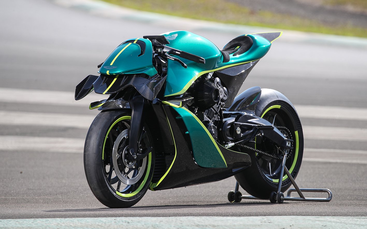 Brough Superior buy – Sports/Super Sports Bike in Grün|Metallic